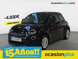 Negro Usado 2022 Fiat 500e Icon Utilitario | 12.500 € (Precio justo)