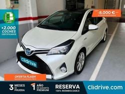 Blanco Usado 2015 Toyota Yaris Hybrid Advance Utilitario | 10.890 € (Precio justo)