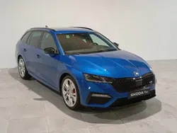 Azul Nuevo 2024 Skoda Octavia RS Familiar | 40.990 € (Un poco caro)