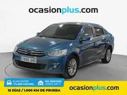 Azul Usado 2015 Citroën C-Elysee I Exclusive Berlina | 7690 € (Precio justo)