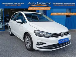Blanco Usado 2019 VW Golf Sportsvan Advance Monovolumen | 15.990 € (Un poco caro)