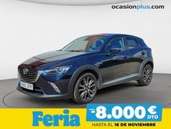 Azul Usado 2016 Mazda CX-3 Luxury SUV | 12.990 € (Buen precio)