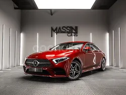 Granate Usado 2018 Mercedes CLS450 Berlina | 44.999 € (Precio justo)