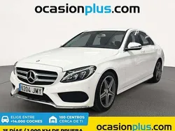 Blanco Usado 2016 Mercedes C220 Berlina | 25.700 € (Un poco caro)