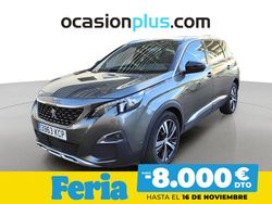 Gris Usado 2017 Peugeot 5008 GT-line Monovolumen | 18.890 € (Precio justo)