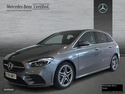 Gris / plateado Usado 2024 Mercedes B180 AMG line Monovolumen | 33.900 € (Un poco caro)