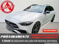 Blanco Usado 2023 Mercedes C300e AMG line Familiar | 42.890 € (Precio justo)