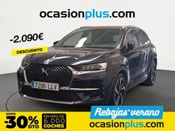 Azul Usado 2020 DS Automobiles DS7 Crossback Grand Chic SUV | 22.490 € (Precio justo)