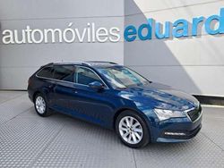 Azul Usado 2021 Skoda Superb Ambition Berlina | 18.500 € (Precio justo)