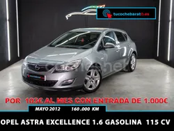 Gris / plata Usado 2012 Opel Astra Expression Berlina | 5995 € (Precio justo)