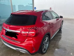Rojo Usado 2016 Mercedes GLA200 AMG line SUV | 17.800 € (Precio justo)