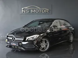 Negro Usado 2018 Mercedes CLA200 Shooting Brake Familiar | 21.900 € (Un poco caro)