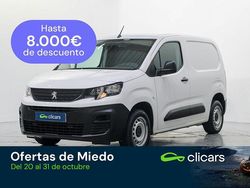 Blanco Usado 2022 Peugeot Partner S Monovolumen | 12.690 € (Precio justo)