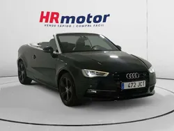 Negro Usado 2015 Audi A3 Cabriolet Ambition Descapotable | 19.290 € (Super precio)