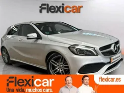 Gris / plata Usado 2017 Mercedes A200 AMG line Berlina | 17.990 € (Precio justo)