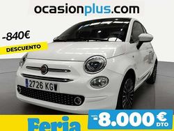 Blanco Usado 2018 Fiat 500 Lounge Utilitario | 8137 €