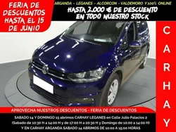 Azul Usado 2018 VW Touran Trendline Monovolumen | 17.290 € (Precio justo)