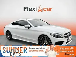 Blanco Usado 2017 Mercedes C220 Coupe | 23.780 € (Buen precio)