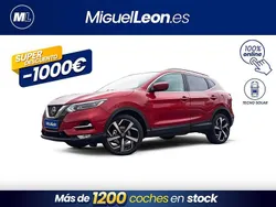 Rojo Usado 2020 Nissan Qashqai Tekna+ SUV | 19.985 € (Precio justo)