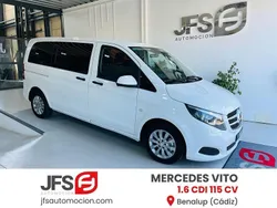 Blanco Usado 2016 Mercedes Vito Monovolumen | 26.999 € (Caro)