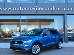 Azul Usado 2021 VW T-Roc Advance SUV | 20.800 € (Precio justo)