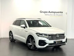 Blanco Usado 2020 VW Touareg R-line SUV | 40.990 € (Precio justo)