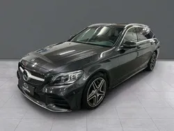 Negro Usado 2021 Mercedes C220 Familiar | 31.900 € (Precio justo)