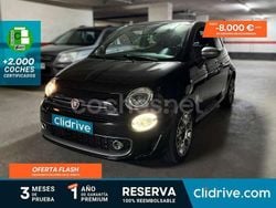 Negro Usado 2017 Fiat 500C Lounge Descapotable | 7690 € (Precio justo)