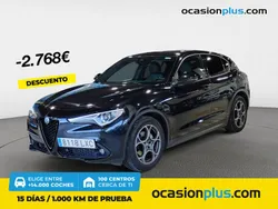 Negro Usado 2022 Alfa Romeo Stelvio Sprint SUV | 30.450 € (Un poco caro)