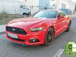 Rojo Usado 2018 Ford Mustang Fastback Coupe | 32.995 € (Precio justo)