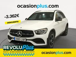 Blanco Usado 2021 Mercedes GLC200 SUV | 36.990 € (Precio justo)
