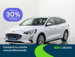 Blanco Usado 2020 Ford Focus Titanium Familiar | 13.190 € (Precio justo)