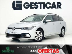 Gris Usado 2021 VW Golf VIII Life Familiar | 18.990 € (Precio justo)