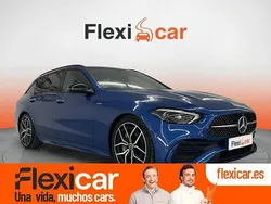 Azul Usado 2022 Mercedes C300e Familiar | 41.990 € (Precio justo)