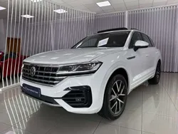 Blanco Usado 2021 VW Touareg R-line SUV | 47.990 € (Precio justo)