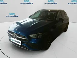 Azul Usado 2024 Mercedes C300 Familiar | 46.890 € (Precio justo)