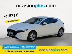 Blanco Usado 2019 Mazda 3 | 20.590 € (Un poco caro)