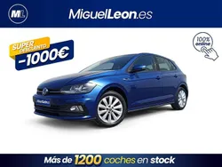 Azul Usado 2021 VW Polo R-line Berlina | 13.985 € (Precio justo)