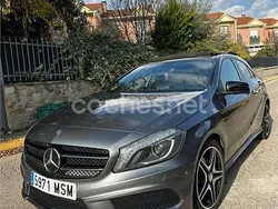 Gris / plata Usado 2014 Mercedes A200 AMG line Berlina | 16.500 € (Un poco caro)