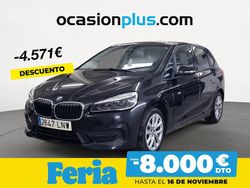 Negro Usado 2021 BMW 225 Active Tourer iPerformance Monovolumen | 18.390 € (Buen precio)