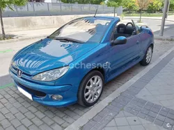 Azul Usado 2004 Peugeot 206 CC Descapotable | 1500 €