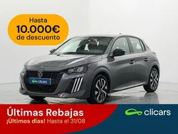 Gris Usado 2024 Peugeot 208 Active Utilitario | 15.990 € (Precio justo)