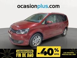 Rojo Usado 2012 VW Touran Advance Monovolumen | 12.900 € (Precio justo)