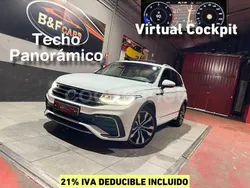 Blanco Usado 2021 VW Tiguan R-line SUV | 33.990 € (Precio justo)