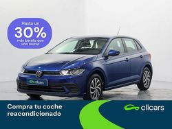 Azul Usado 2023 VW Polo Life Berlina | 16.490 € (Precio justo)