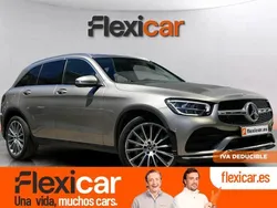 Gris Usado 2021 Mercedes GLC200 SUV | 37.990 € (Precio justo)