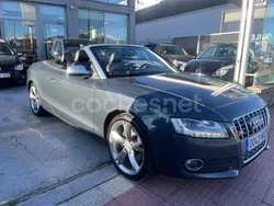Azul Usado 2009 Audi A5 Cabriolet S-Line Descapotable | 11.990 € (Buen precio)
