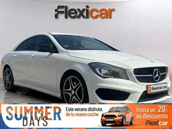 Blanco Usado 2016 Mercedes CLA220 AMG line Berlina | 18.590 € (Precio justo)