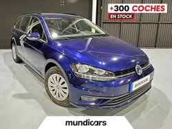 Azul Usado 2019 VW Golf VII Advance Familiar | 13.990 € (Precio justo)