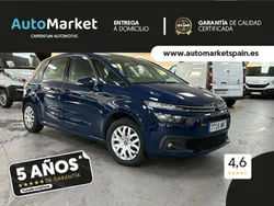 Azul Usado 2018 Citroën C4 PureTech | 9990 € (Precio justo)